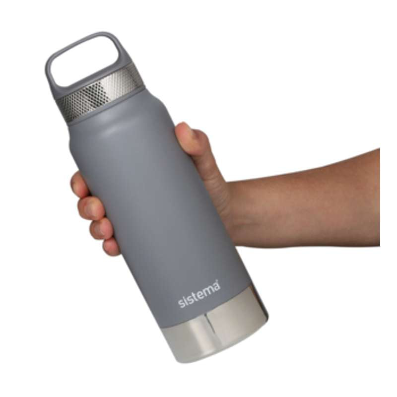 Sistema Thermofles - Roestvrij Staal - 650 ml - Grijs